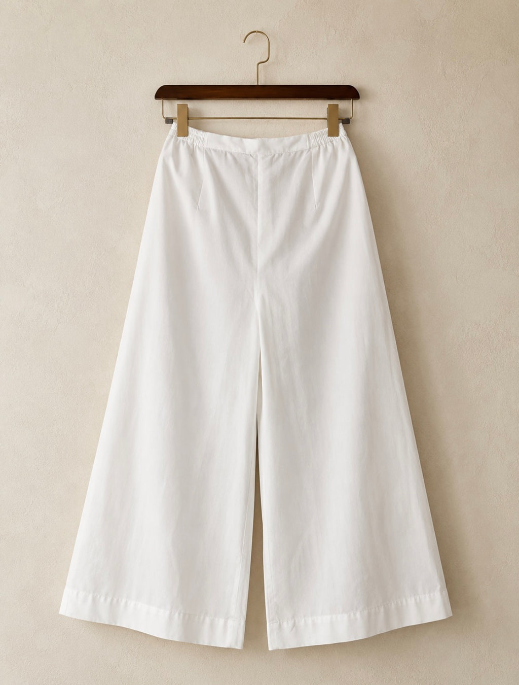 Wide-Leg Trouser Pants