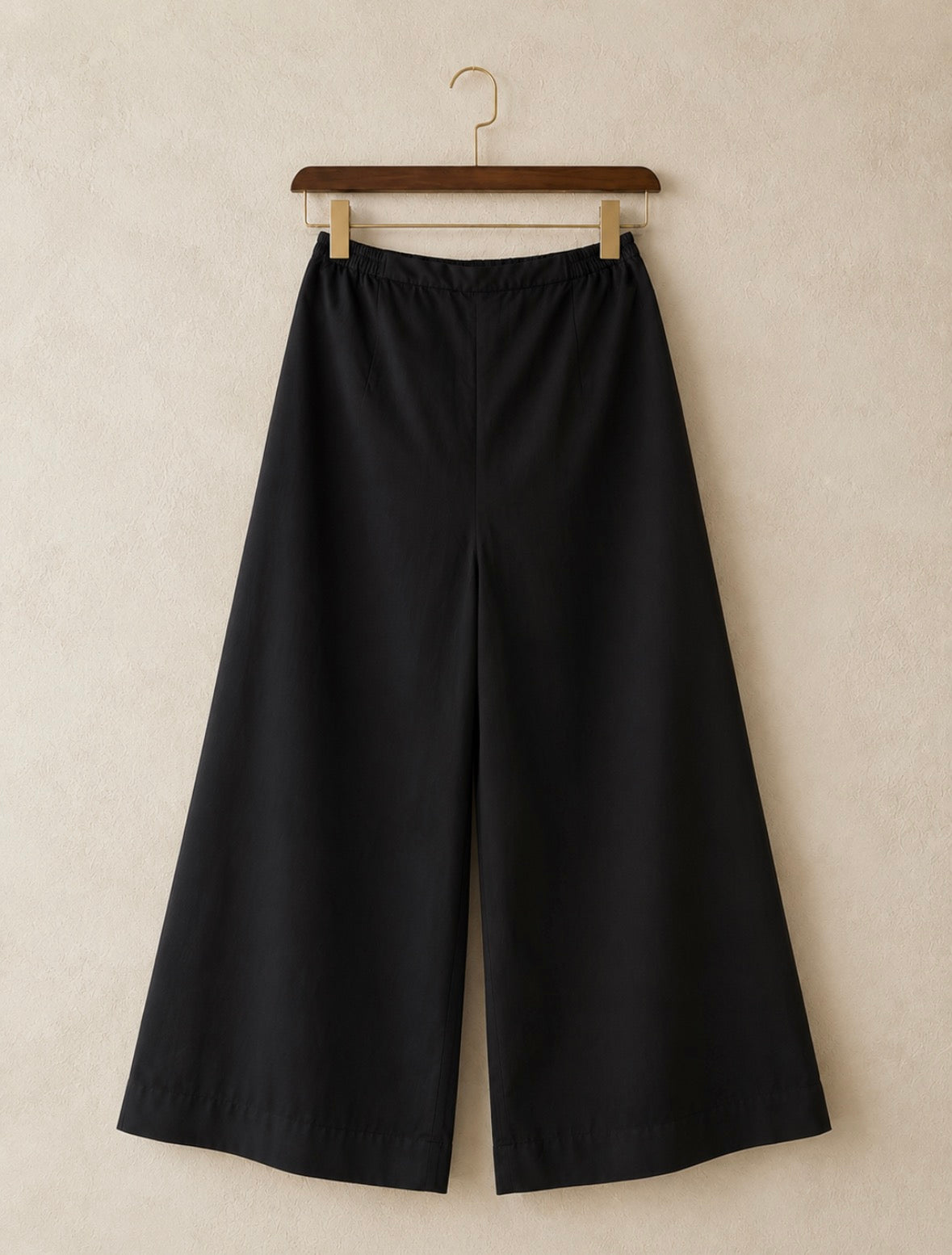 Wide-Leg Trouser Pants
